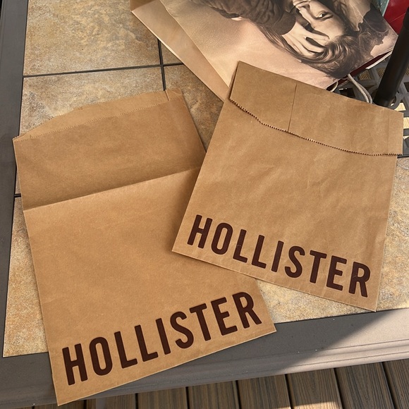 Set of 6 Hollister shopping bags - Picture 6 of 7